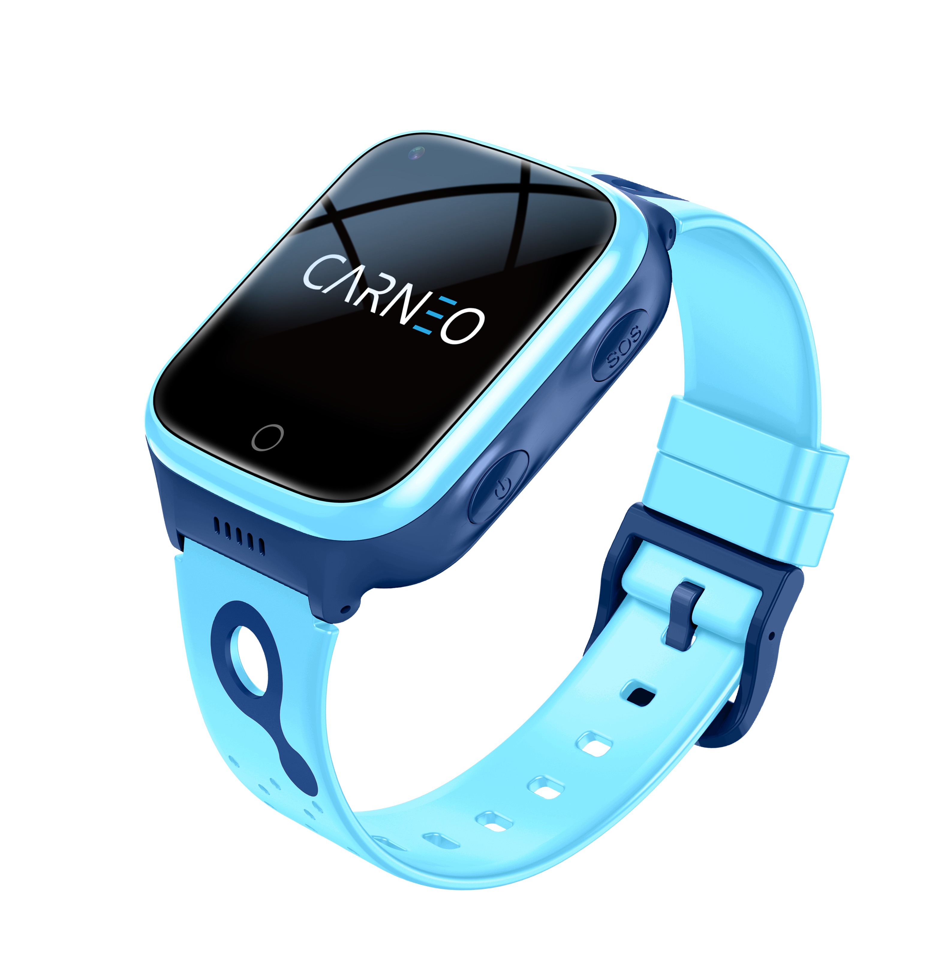 CARNEO GuardKid+ 4G/ Platinum Blue/ Šport Band/ Blue1 