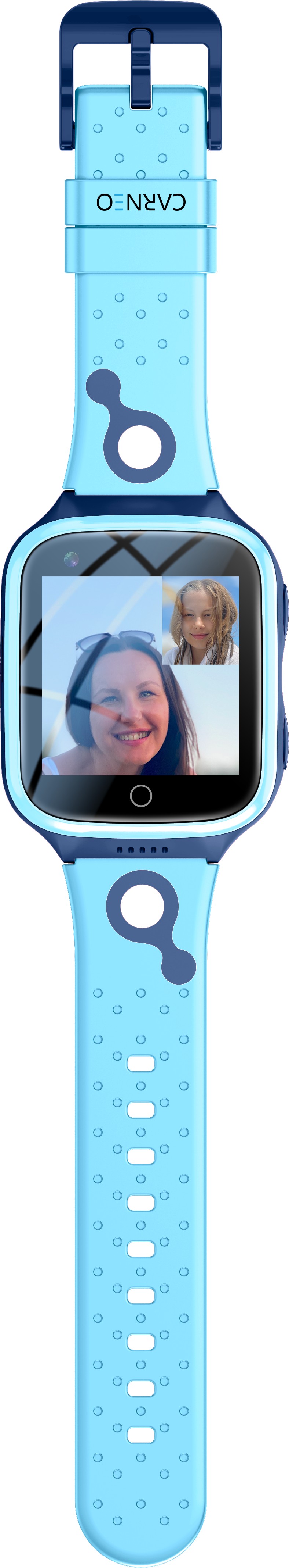 CARNEO GuardKid+ 4G/ Platinum Blue/ Šport Band/ Blue2 
