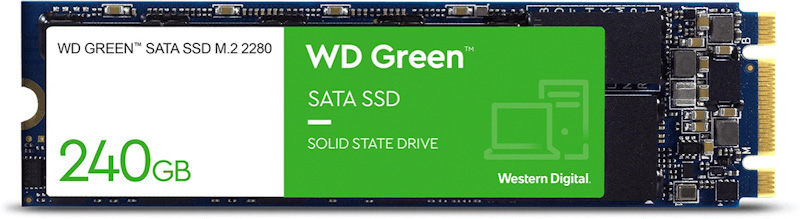 WD Green POWERED BY SANDISK/ 240GB/ SSD/ M.2 SATA/ 3R0 