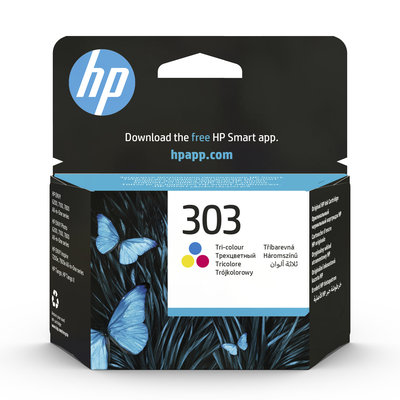 HP 303 trojfarebná atramentová náplň, T6N01AE0 