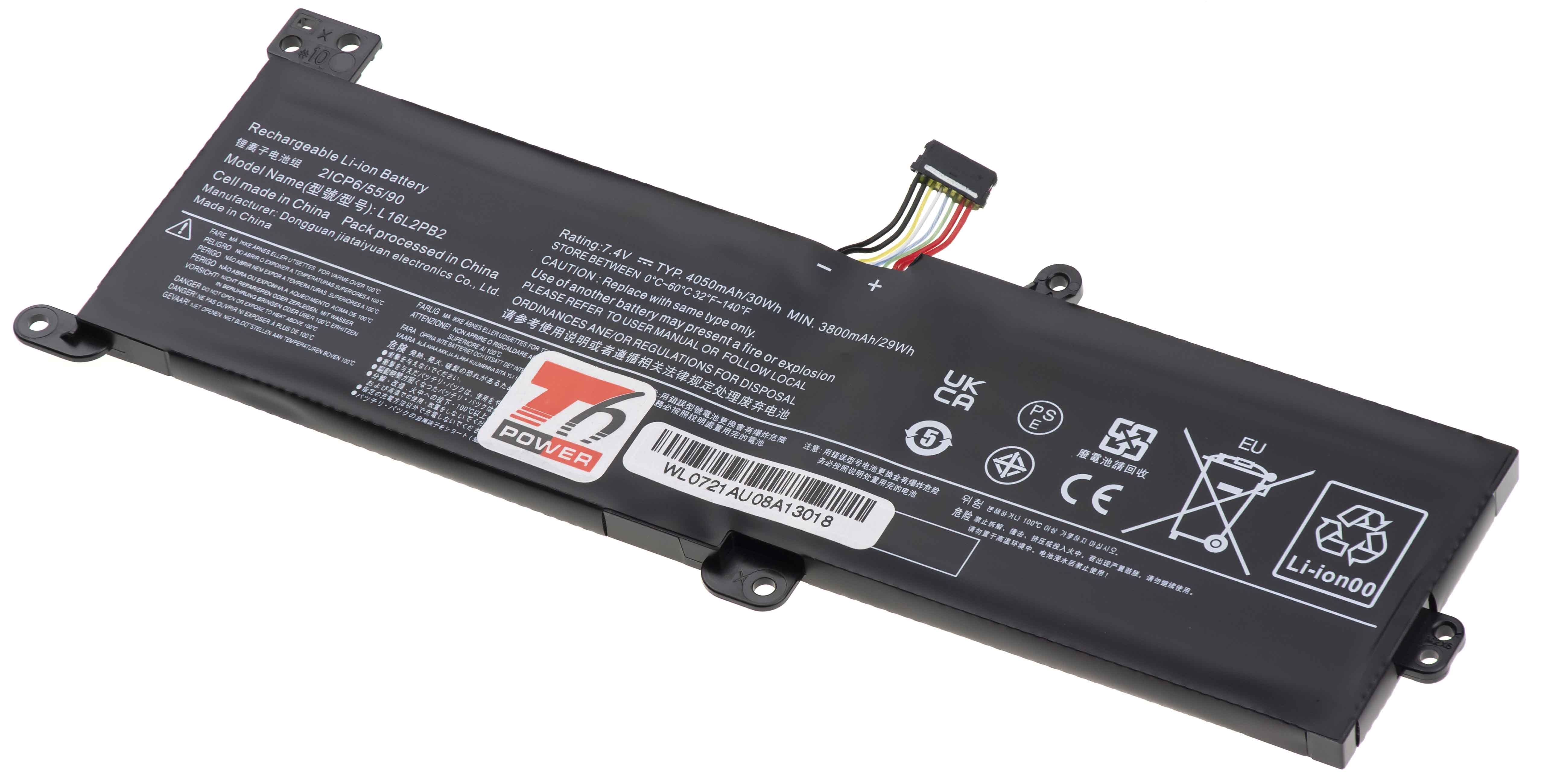 Batéria T6 Power Lenovo IdeaPad 320-15IKB, 320-17IKB, 330-15IKB, 4050mAh, 30Wh, 2cell, Li-pol0 