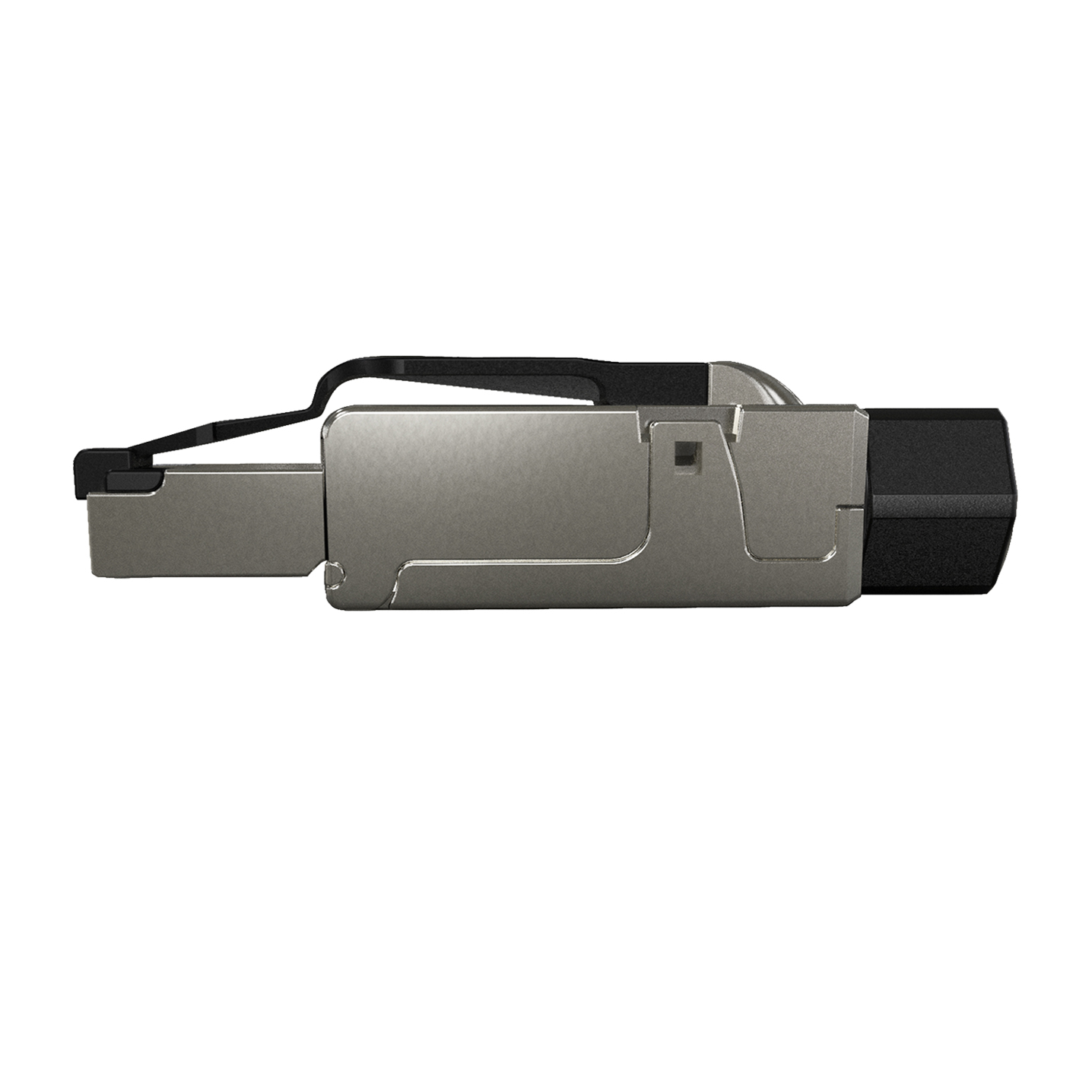Konektor MPTL univerzálny RJ45 CAT6A STP samorezný SXRJ45-6A-STP-BK-SA1 