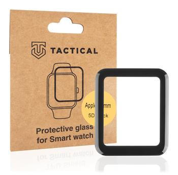 Tactical Glass Shield 5D sklo pro Apple Watch 7 41mm Black0 