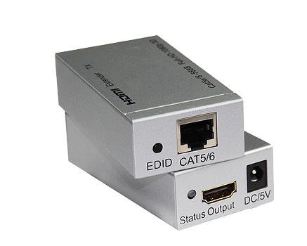 HDMI extender na 60m cez jeden kábel Cat5e/ Cat60 