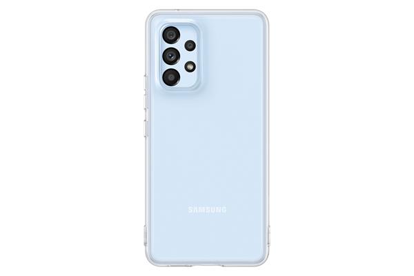 Samsung polopriehľadný zadný kryt pre A53, priehľadný0 