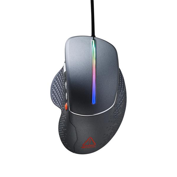 Canyon Apstar, GM-12 herná myš, drôtová, optická, 800-6400 dpi, 6 program. tlač, bočné scroll, LED podsv.0 