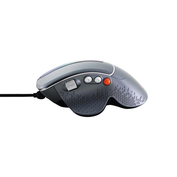 Canyon Apstar, GM-12 herná myš, drôtová, optická, 800-6400 dpi, 6 program. tlač, bočné scroll, LED podsv.2 