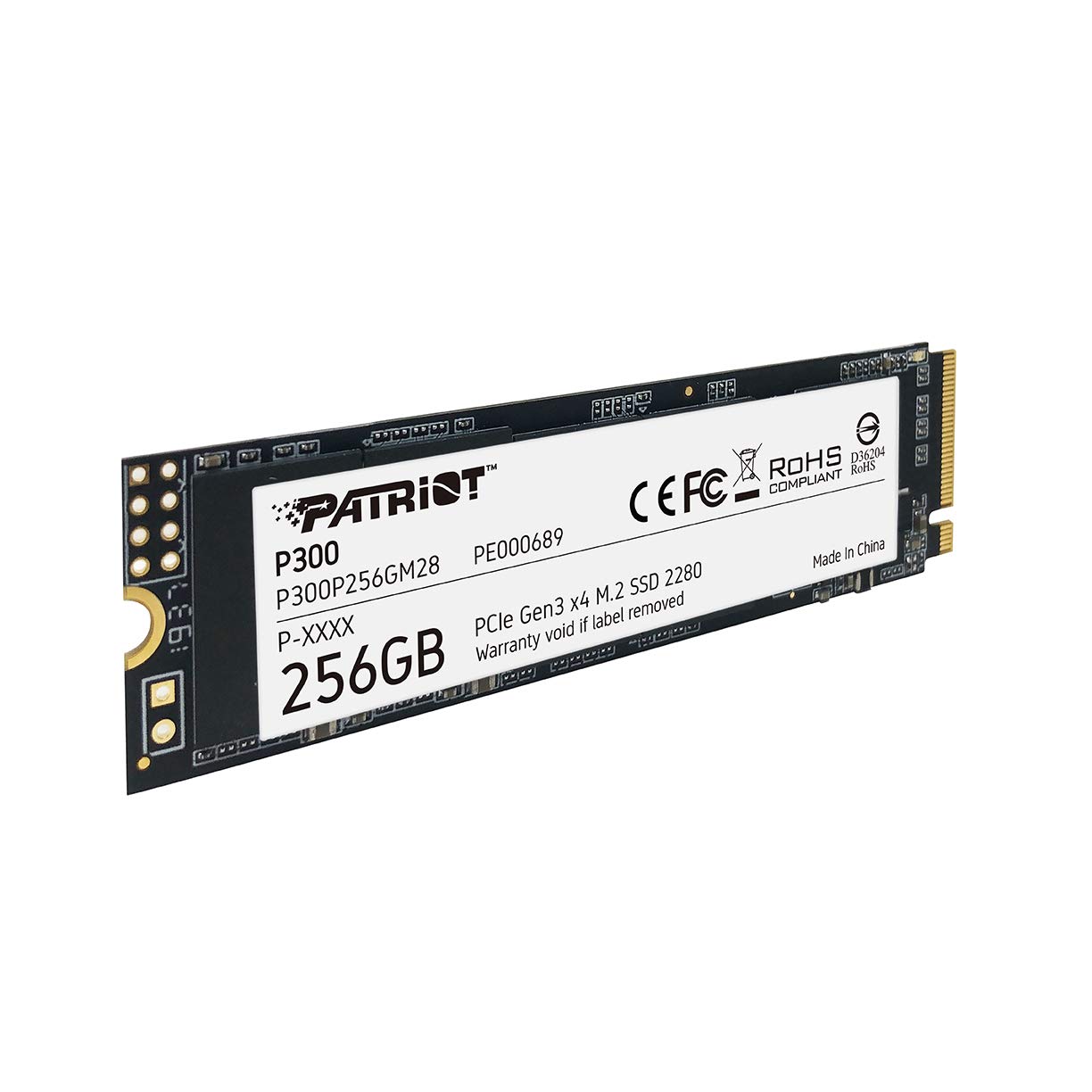 PATRIOT P300/ 256GB/ SSD/ M.2 NVMe/ 5R0 