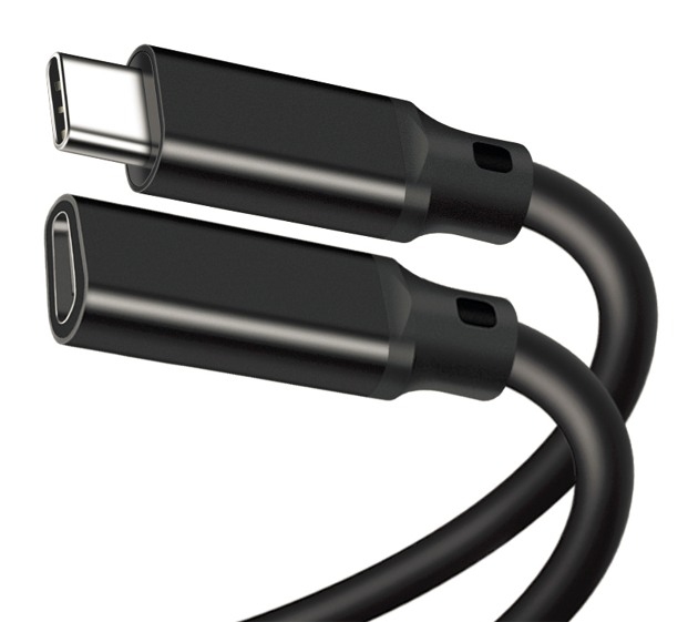 PremiumCord Predlžovací kábel USB 3.2 generation 2, C/ male - C/ female, 1, 5m1 