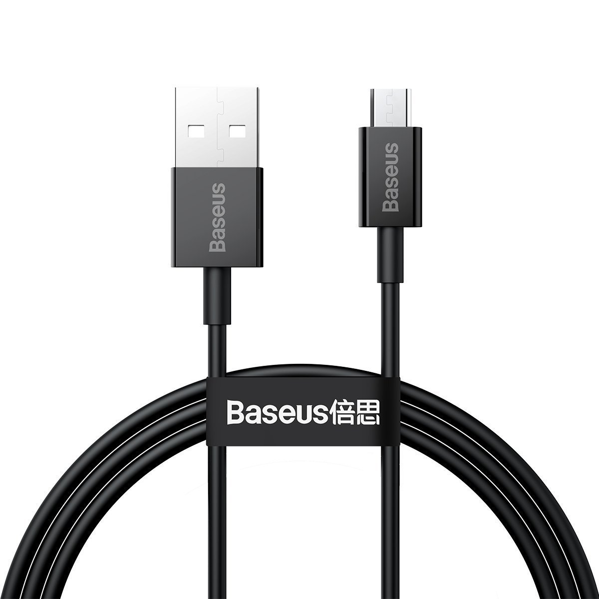 Baseus CAMYS-01 Superior Fast Charging Dátový Kábel MicroUSB 2A 1m Black0 