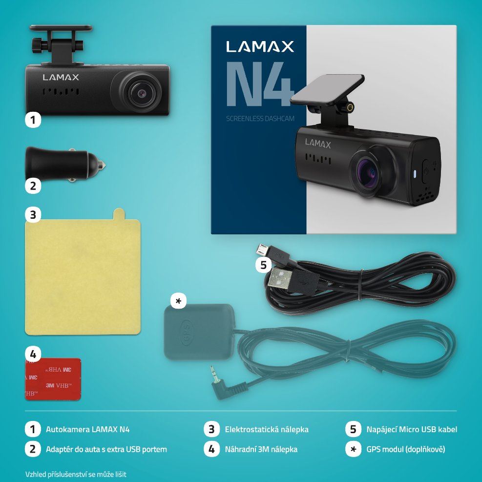 LAMAX N4 - kamera do auta10 