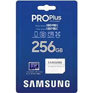 Samsung/ micro SDXC/ 256GB/ Class 10/ + Adaptér/ Modrá2 