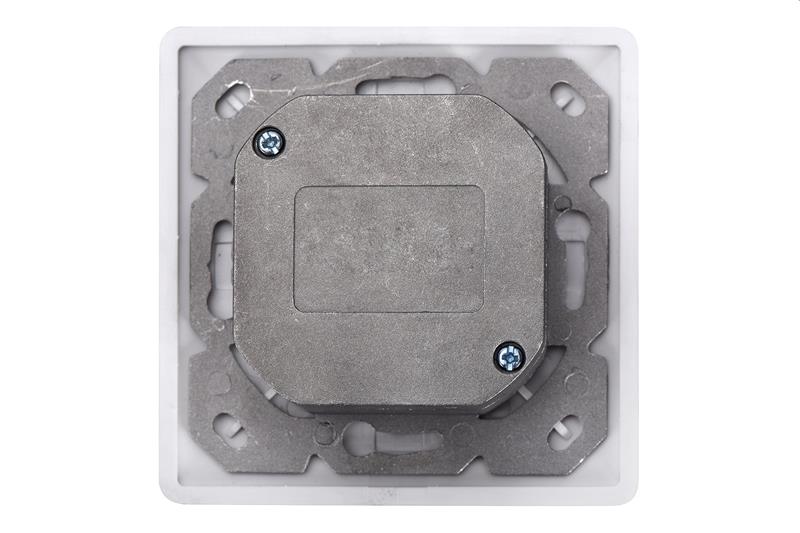DIGITUS Zásuvka Profi STP 2 port, Cat5E na omietku, LSA, biela6 