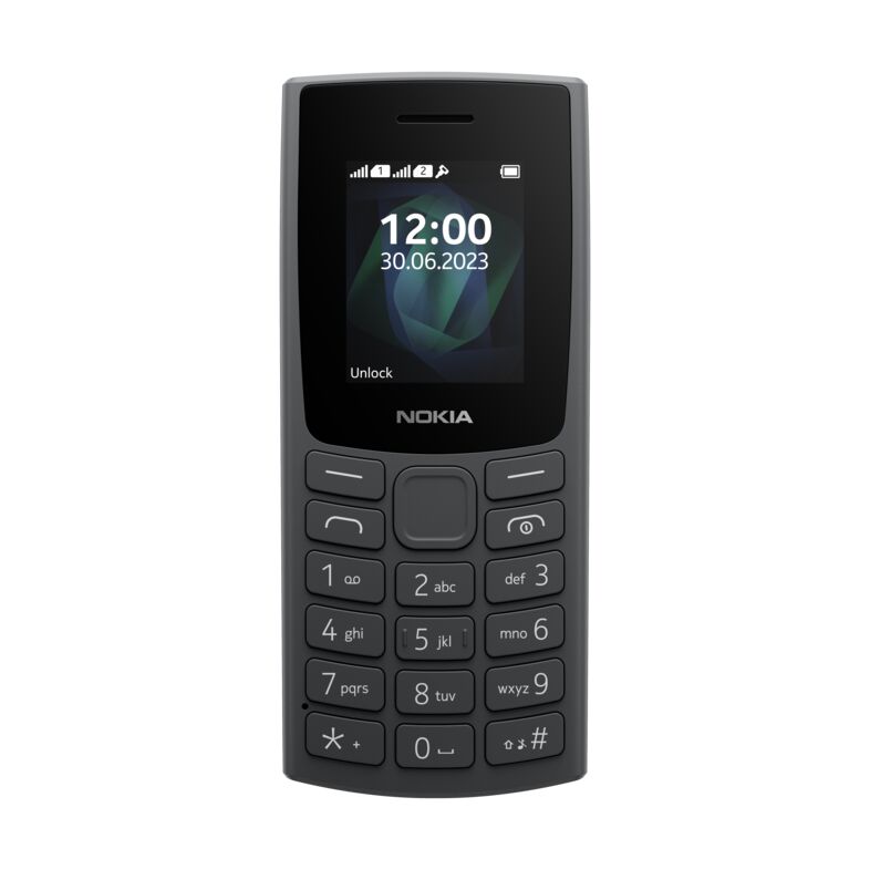 Nokia 105 Dual SIM,  2G,  černá (2023),  (CZ,  SK,  HU)2 