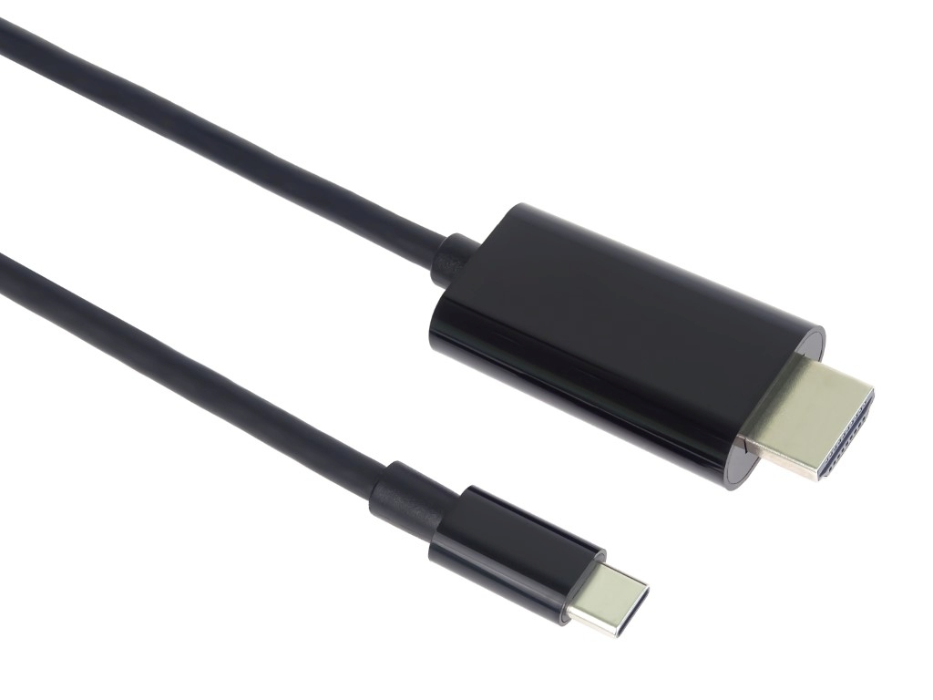 PremiumCord USB-C na HDMI kábel 2m rozlíšenie 4K*2K@60Hz FULL HD 1080p2 