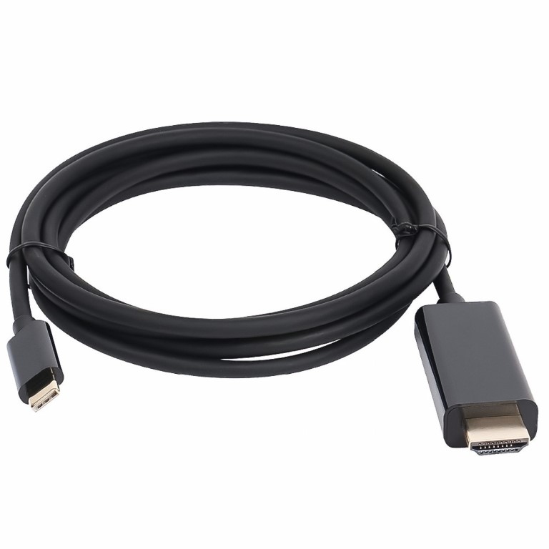 PremiumCord USB-C na HDMI kábel 2m rozlíšenie 4K*2K@60Hz FULL HD 1080p3 