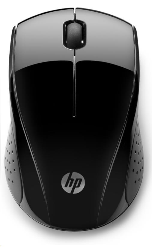 Myš HP - 220 Silent Mouse,  bezdrôtová,  chrómová0 