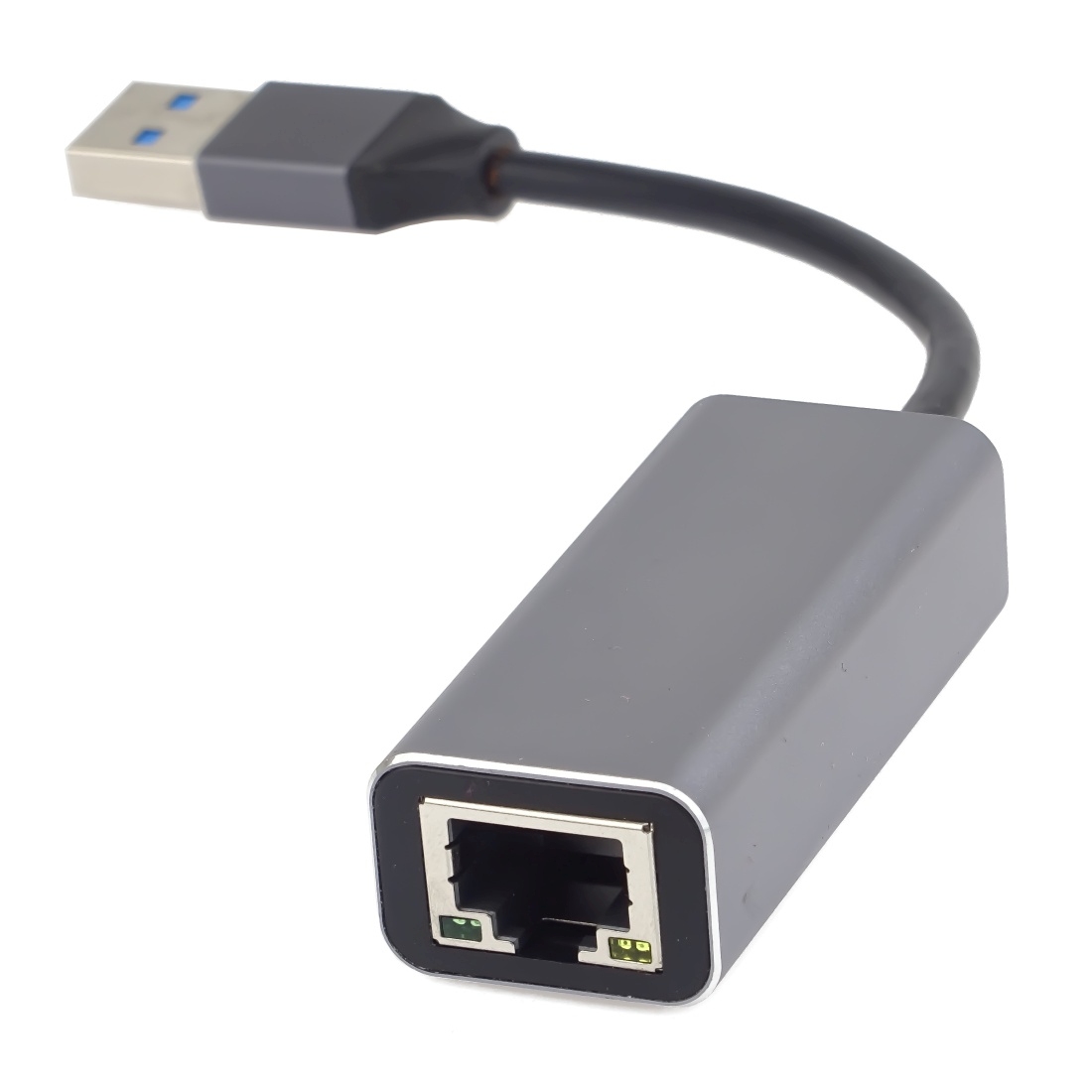 PremiumCord adaptér USB3.0 -> LAN RJ45 ETHERNET 10/ 100/ 1000 MBIT Aluminium0 