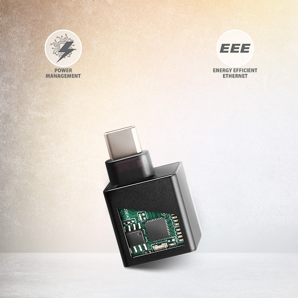 AXAGON ADE-MINIC,  USB-C 3.2 Gen 1 - Gigabit Ethernet MINI sieťová karta,  Realtek 8153,  auto inštal,  čierna4 