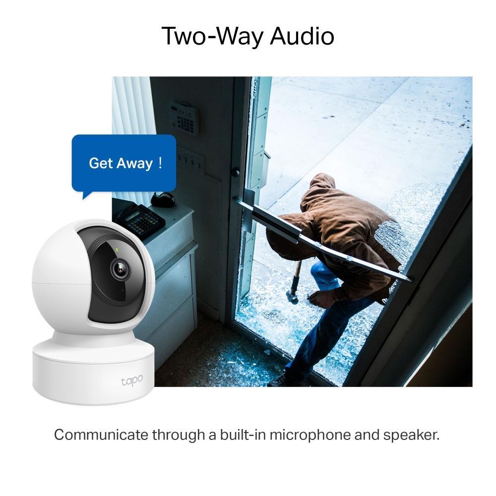 TP-Link Tapo C212 domácí-indoor kamera, (3MP, PTZ, 2K 1296p, WiFi, IR 9m, micro SD card)6 