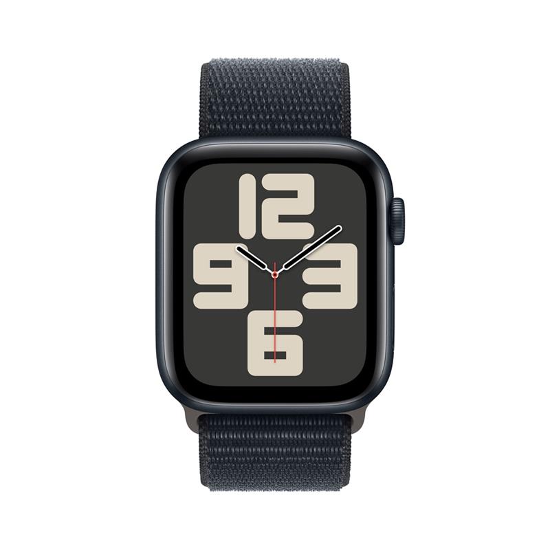 Apple Watch SE GPS 44mm Midnight Aluminium Case with Midnight Sport Loop1 