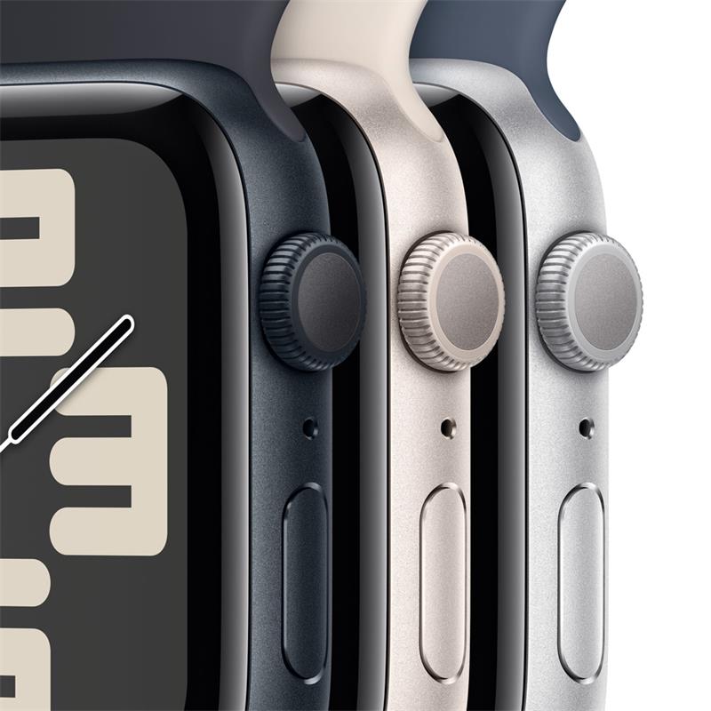 Apple Watch SE GPS 44mm Midnight Aluminium Case with Midnight Sport Loop2 