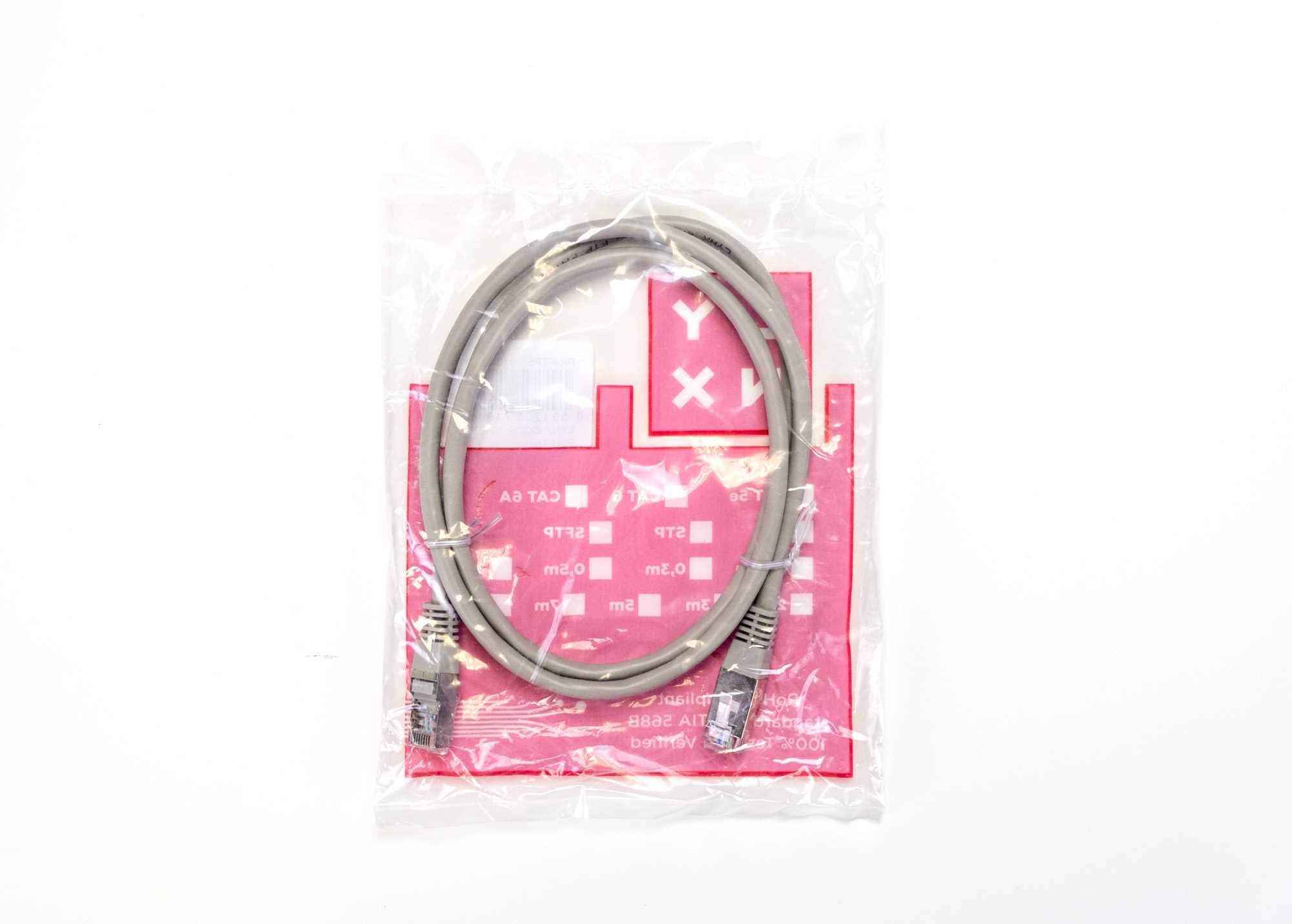 LYNX patch kabel Cat5E,  FTP - 5m,  šedý3 