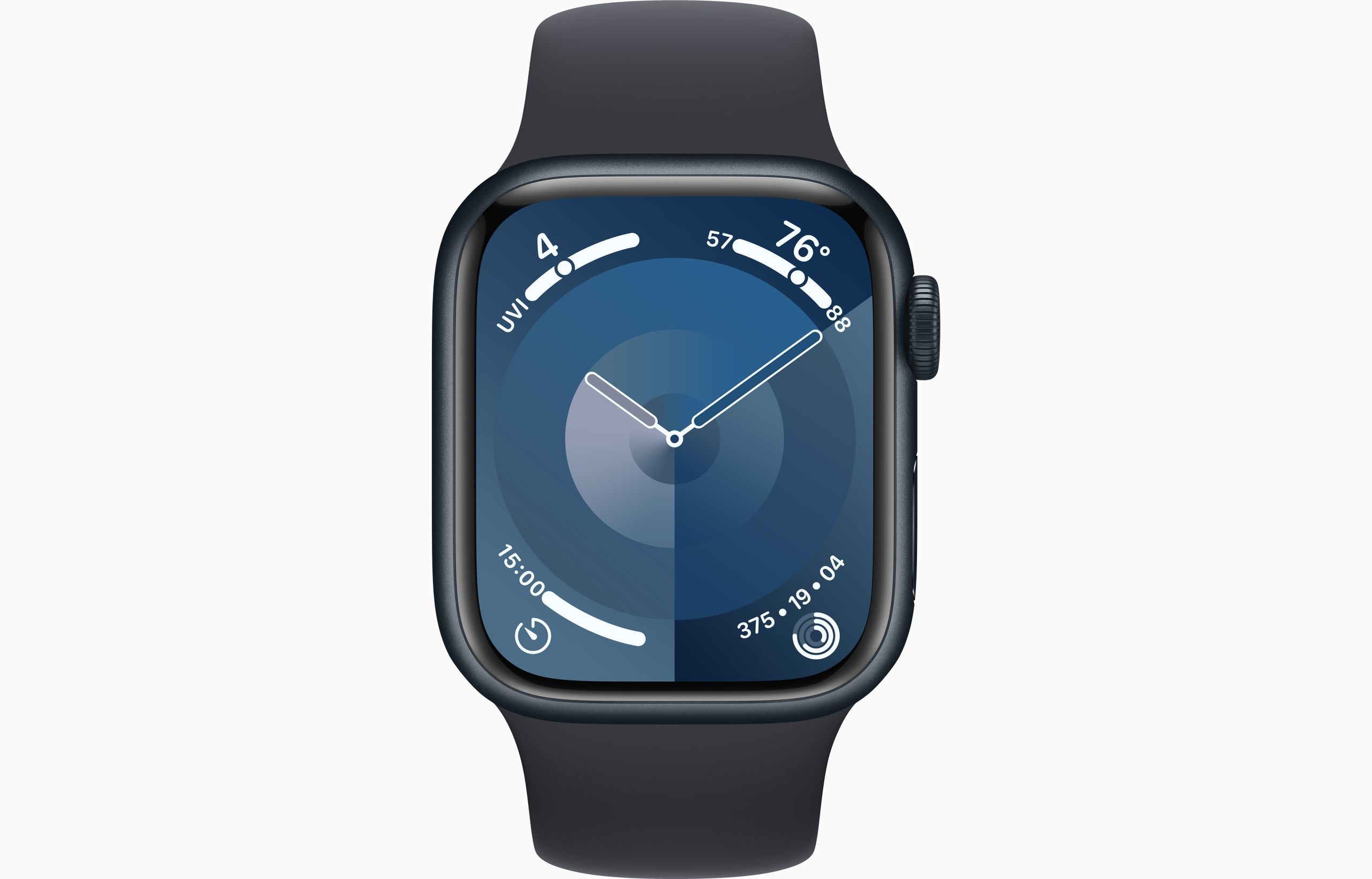 Apple Watch S9/ 45mm/ Midnight/ Sport Band/ Midnight/ -M/ L1 