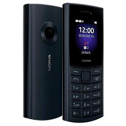 Nokia 110 4G Dual SIM, černo-modrá (2023)0 