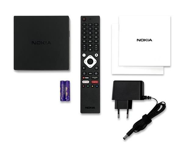 Nokia Streaming Box 8010 4K UHD,  Android TV 11, DOLBY ATMOS, H265 10 BIT, USB C, 32GB, QUAD CORE9 