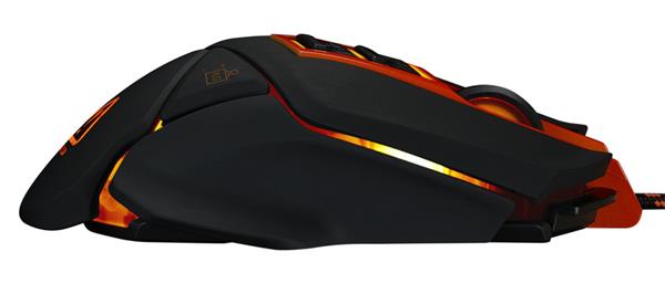Canyon GM-6, Hazard, herná myš, drôtová, optická, 800/1600/2400/4800/6400 dpi, 9 program. tlač, LED podsv., čierna4 