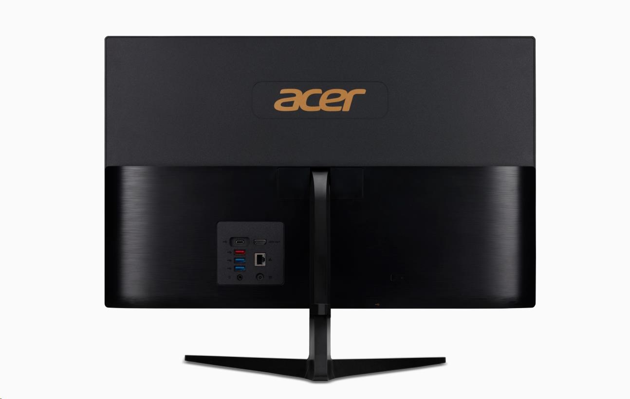 ACER PC AiO AspireC24-1800,  i3-1305U, 23, 8" FHD, 8GB, 512GB M.2 SSD, IrisXe, ESHELL, USB KB+mouse, black2 