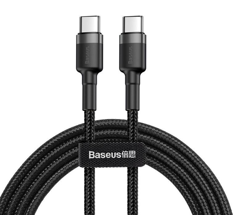 Baseus CATKLF-HG1 Cafule Kabel USB-C 60W 2m Gray/ Black2 