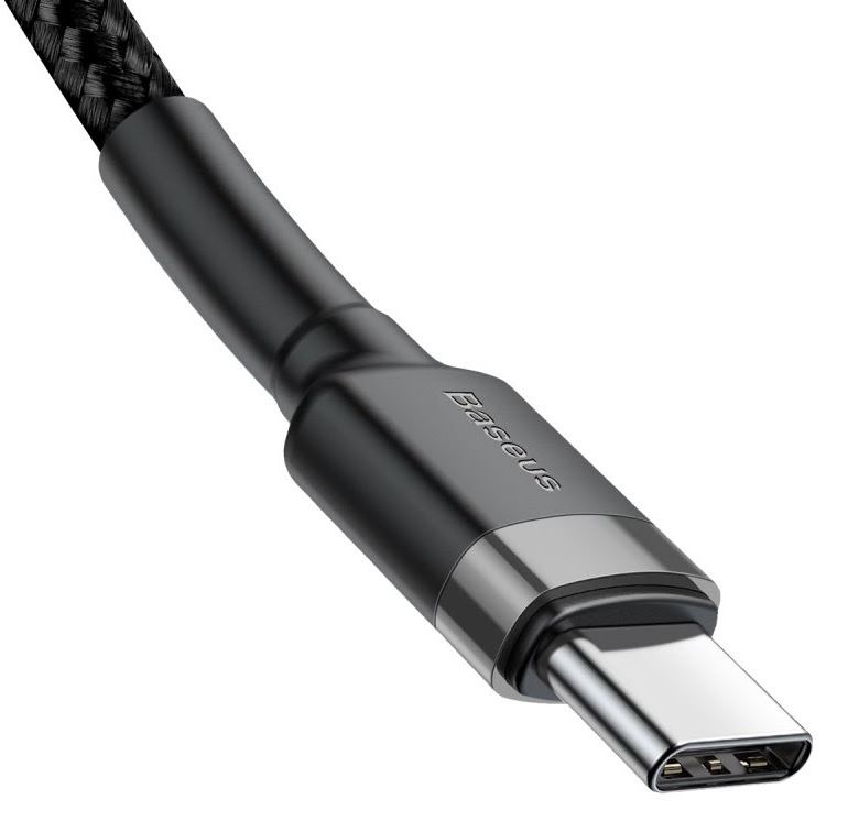 Baseus CATKLF-HG1 Cafule Kabel USB-C 60W 2m Gray/ Black0 