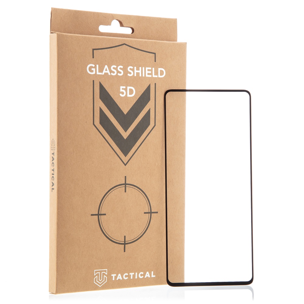 Tactical Glass Shield 5D sklo pre Xiaomi Redmi 13C/ Poco C65 Black0 