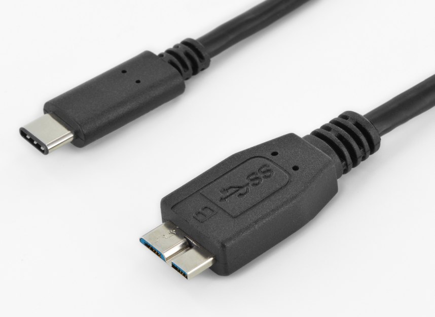 PremiumCord USB-C/ M - USB 3.0 Micro-B/ M, 0, 6m0 