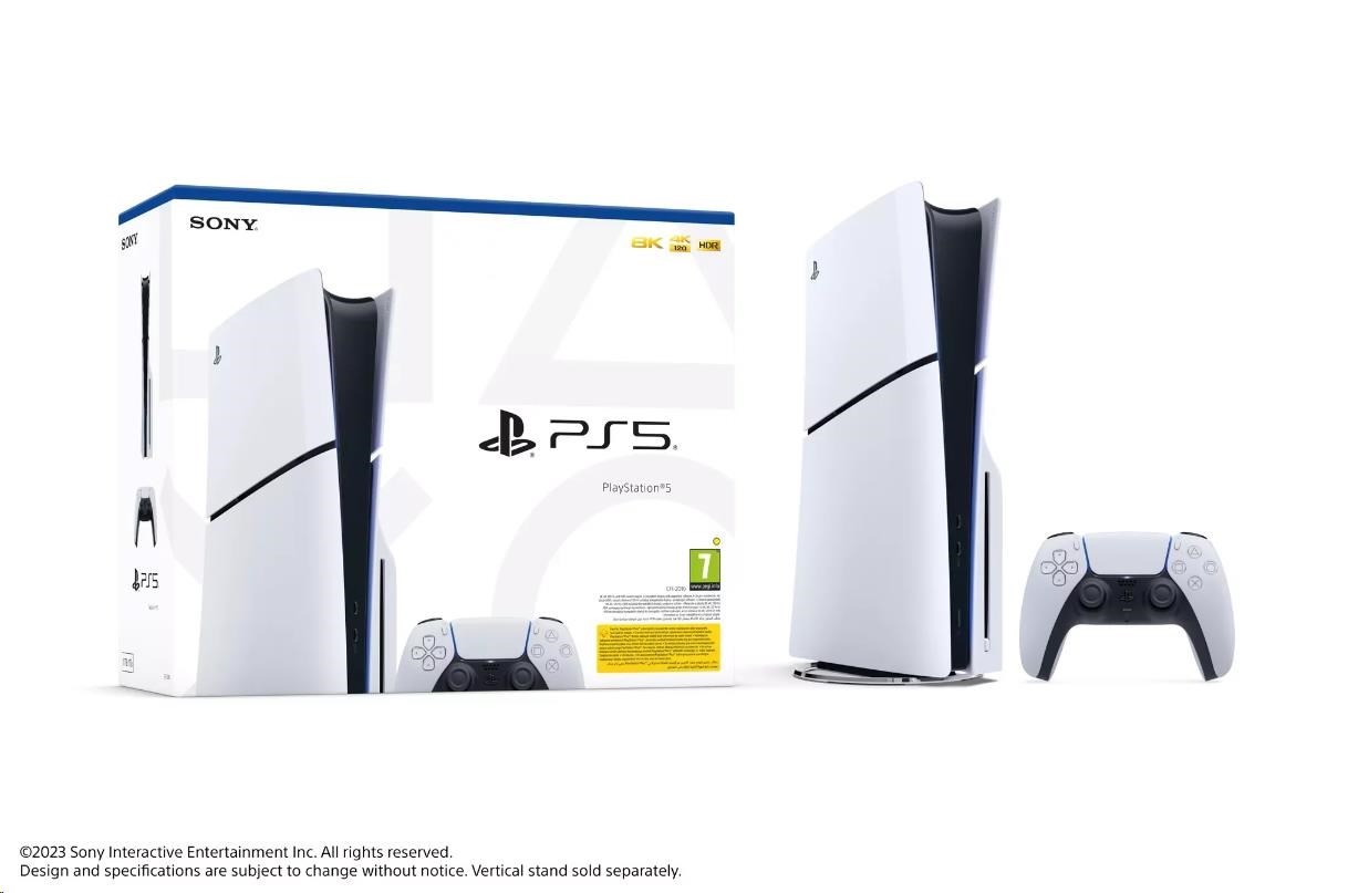 SONY PlayStation 5 (Slim) 1 TB – Bílá0 