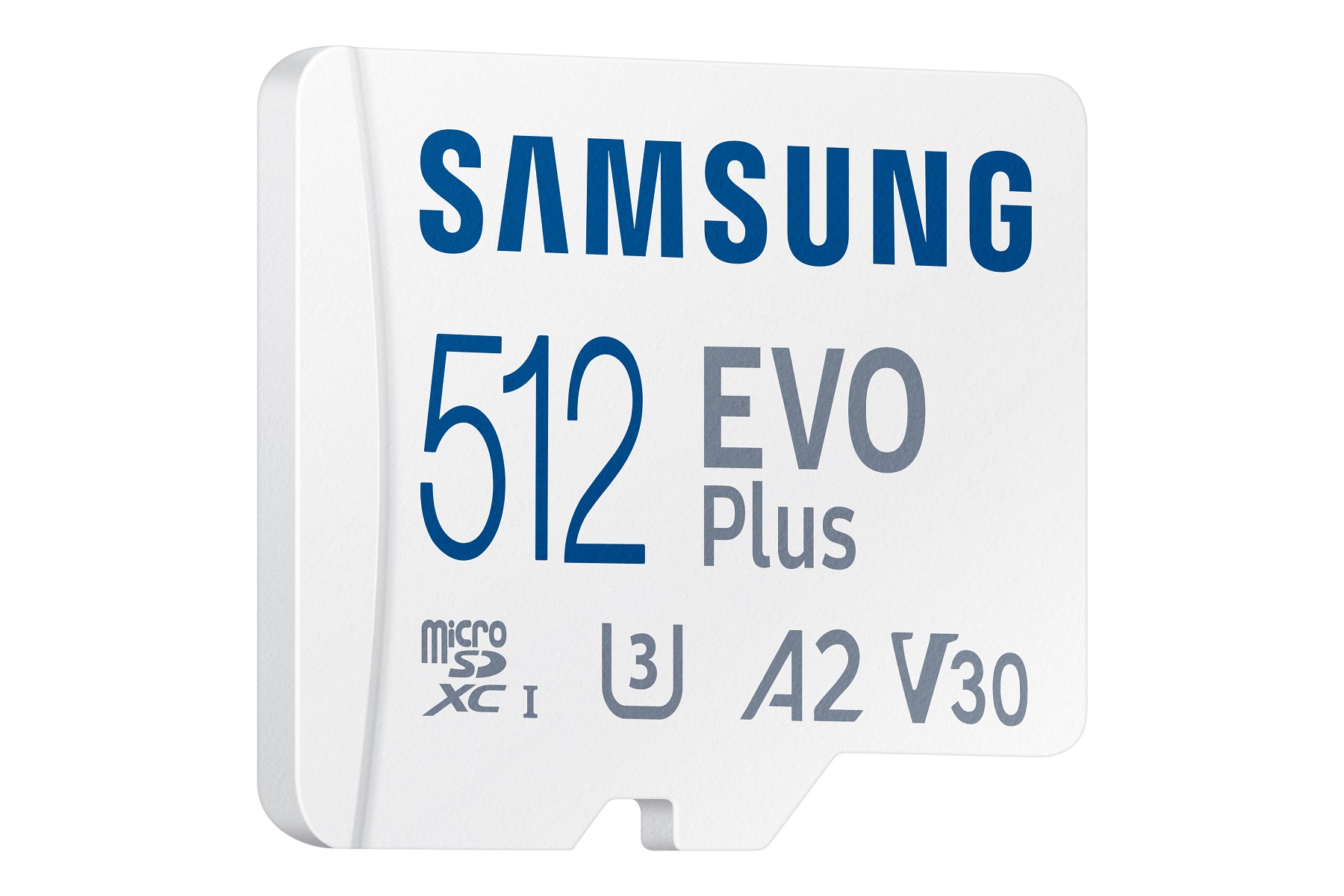 Samsung EVO Plus/ micro SDXC/ 512GB/ UHS-I U3 / Class 10/ + Adaptér/ Bílá0 