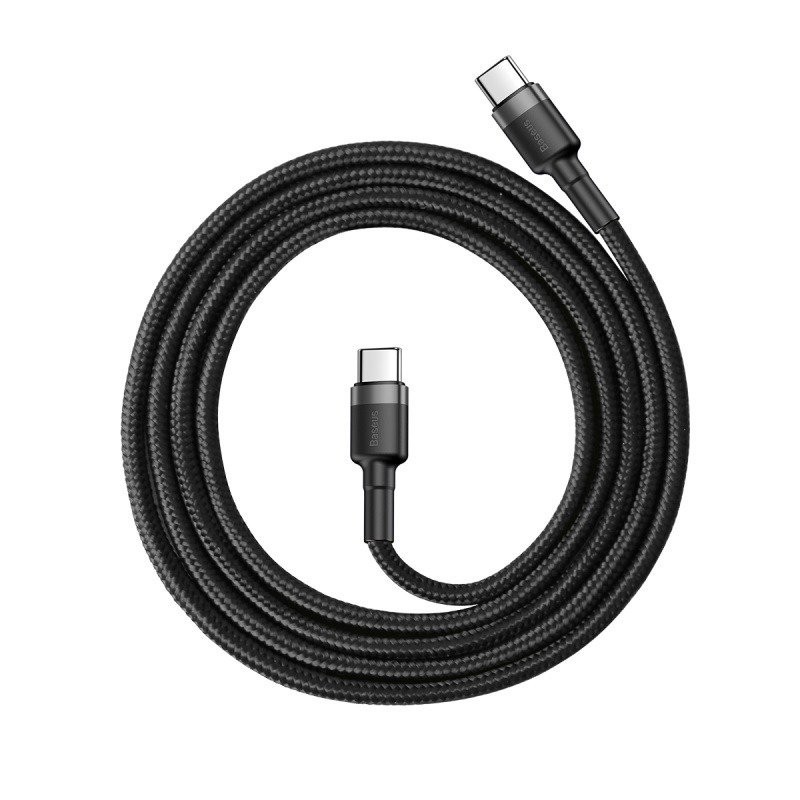 Baseus CATKLF-GG1 Cafule Kabel USB-C 60W 1m Gray/ Black1 