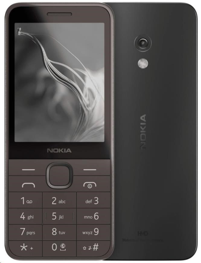 Nokia 235 Dual SIM,  4G,  černá (2024),  (CZ,  SK,  HU)0 