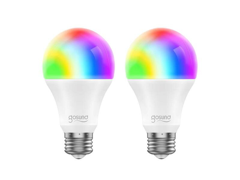 GOSUND Smart LED žiarovka E27 8W RGB GOSUND WB4 WiFi Tuya sada 2ks0 