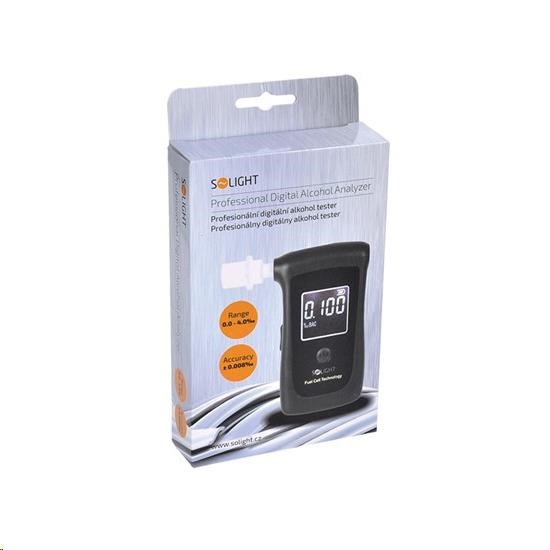 Solight 1T06 alkohol tester, technologie Fuel Cell1 