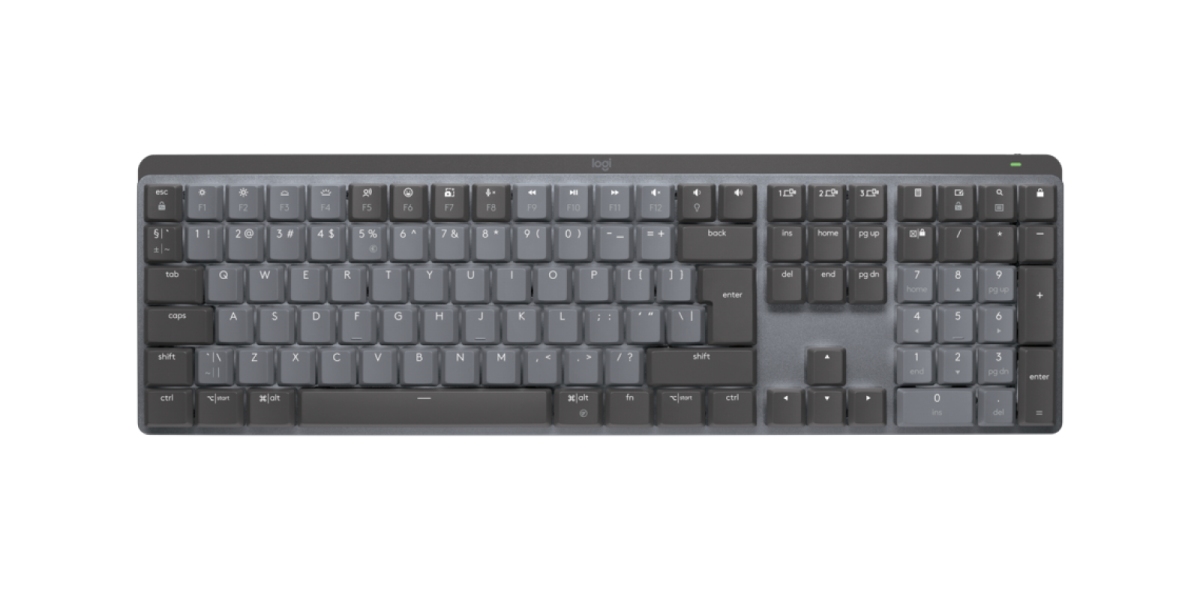 Logitech MX Mechanical/ Bezdrôtová Bluetooth/ US layout/ Čierna1 