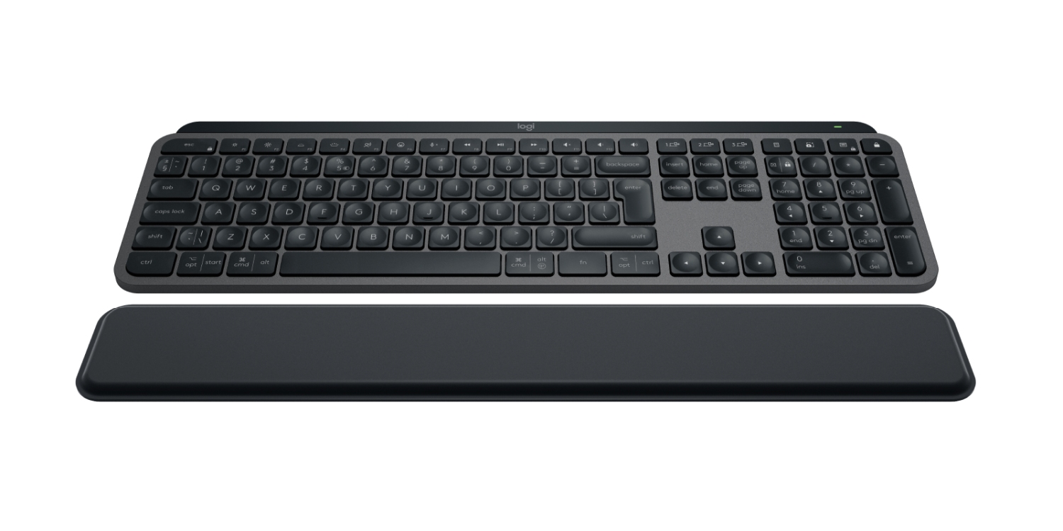 Logitech Master MX Keys S/ Bezdrôtová USB + Bluetooth/ US layout/ Čierna1 