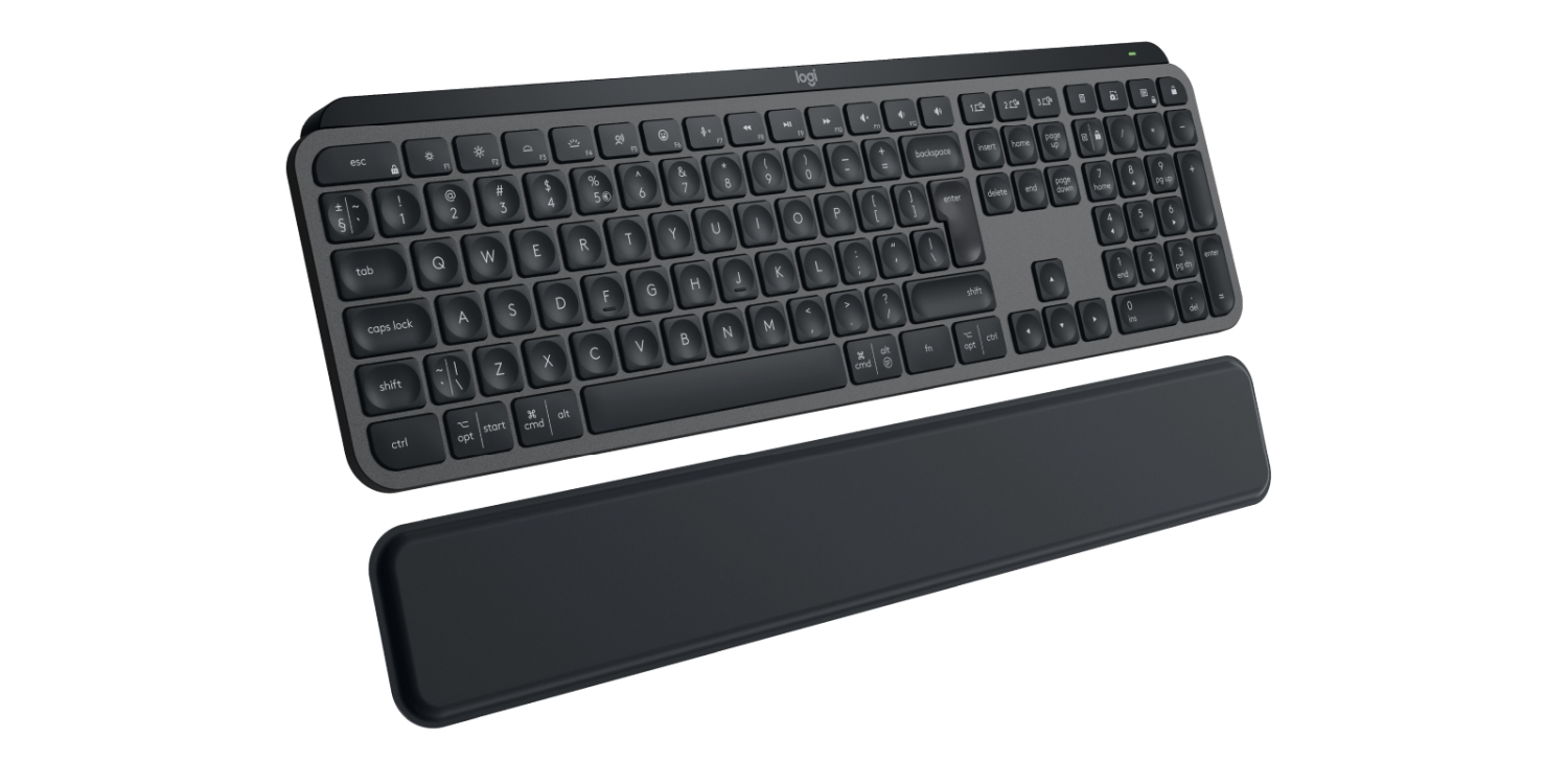 Logitech Master MX Keys S/ Bezdrôtová USB + Bluetooth/ US layout/ Čierna2 