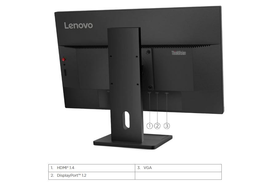 Lenovo ThinkVision/ E24-30/ 23, 8"/ IPS/ FHD/ 100Hz/ 4ms/ Black/ 3R3 