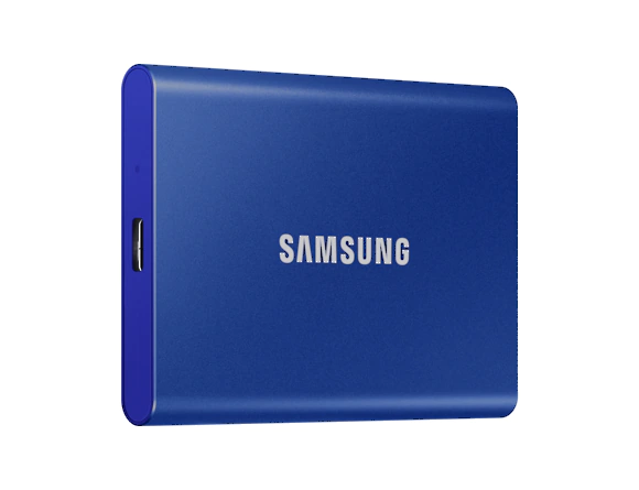 Samsung T7/ 2TB/ SSD/ Externý/ 2.5"/ Modrá/ 3R0 