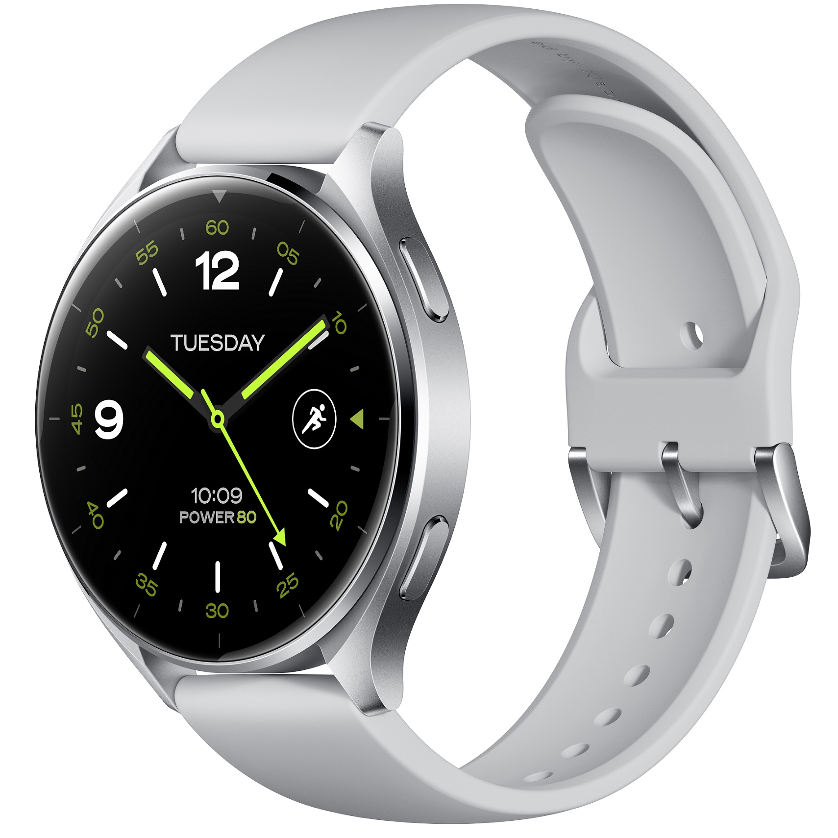 Xiaomi Watch 2/ 46mm/ Silver/ Šport Band/ Gray3 