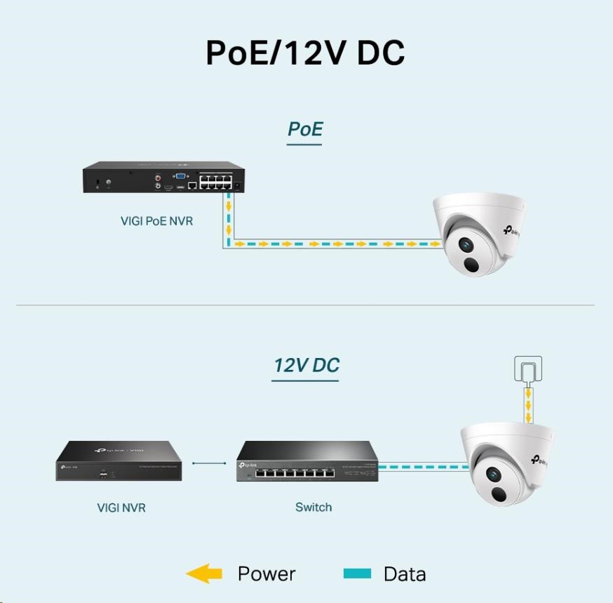 TP-Link VIGI C440I(2.8mm),  4MP,  Turret,  PoE,  IR 30m5 