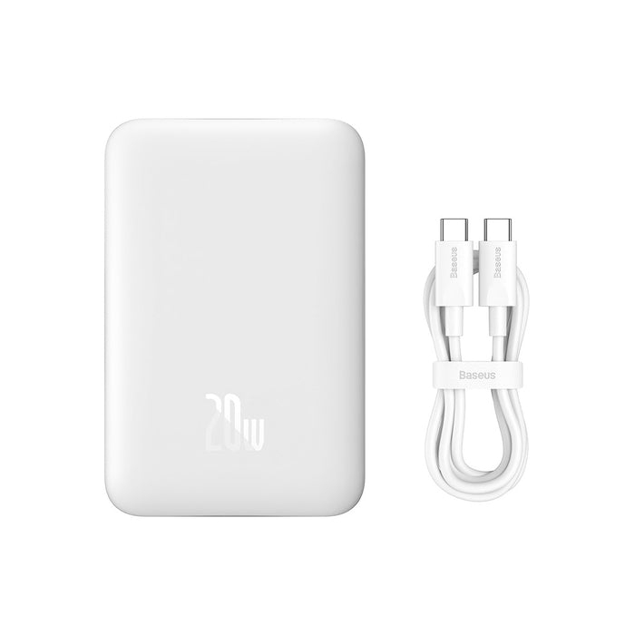 Baseus Magnetická Powerbanka 10000mAh 20W White3 